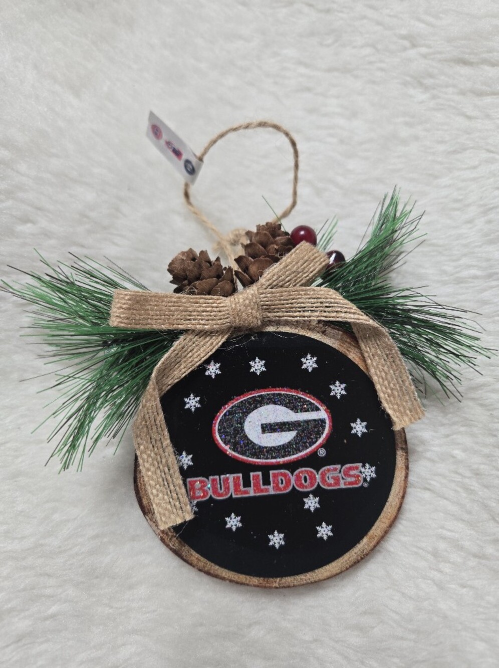 Foco Georgia Bulldogs 4 Piece Ornament Bundle NWT - Picture 4 of 7